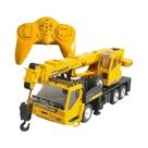 Caminhão Guindaste RC Para Crianças, Modelo De Brinquedo De Engenharia De Controle Remoto Em Liga