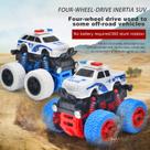 Caminhão infantil engraçado à prova de choque Car Toy Inertia Off-road