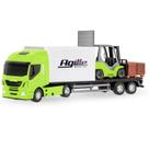 Caminhão Iveco Hi-way C/ Empilhadeira 484 - Usual Brinquedos