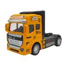 Caminhao Laranja com Friccao 1:50 - Jjm412 Jjt Importadora