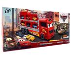 Caminhão Mcqueem Cegonha Pista Lançadora com Carrinho Maleta
