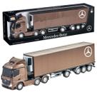 Caminhão Mercedes-Benz Baú Refrigerado 50cm Brinquedo Infantil Rodas Livres e Detalhes Realistas Colecionável Usual Caminhão Mercedes-Benz Baú Refrigerado 50cm Brinquedo Infantil Rodas Livres e Detalhes Realistas Colecionável Usual