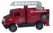 Caminhão Mini Truck Carrinho Bombeiro Fire - 129106 - Samba Toys Caminhão Mini Truck Carrinho Bombeiro Fire - 129106 - Samba Toys