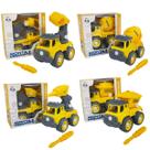 Caminhão Monta Desmonta C/ Chave Carrinho Brinquedo Infantil