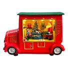 Caminhão Natalino Papai Noel com Led e Som 21cm DRM2209