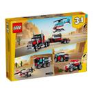 Caminhão Plataforma com Helicóptero 3 Em 1 4111131146 - Lego