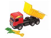 Caminhão Roda Livre - Super Caçamba - Pá e Rastelo - Magic Toys