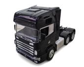 Caminhão Scania PRETO 1:18 Com Controle Remoto