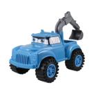 Caminhão Super Truck Escavadeira Grande Infantil Coleção Azul