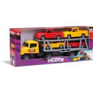 Caminhao transcar c/4 veiculos - SILMAR BRINQUEDOS