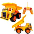 Caminhão Trator de Terra 4x4 Controle Remoto Recarregável