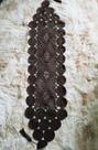 CAMINHO DE CROCHE PRETO LINHA croche feito a mao