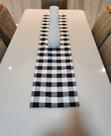 Caminho de Mesa 0,30 m x 1,40 m Oxford Xadrez PT