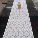 Caminho de mesa 40 x 1,75 - dourado
