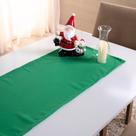 Caminho de Mesa Basic Liso 1 Peça 1,30m x 40cm Decorativo Tecido Oxford - Verde - 100% Poliéster Caminho de Mesa Basic Liso 1 Peça 1,30m x 40cm Decorativo Tecido Oxford - Verde - 100% Poliéster