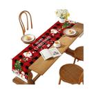 Caminho De Mesa De Natal Papai Noel 2025 Decorações De Natal Bandeira De Mesa Para Casa Presentes De