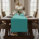 Caminho de mesa em tecido oxford 1,45m X 0,40m diversas cores - trilho de mesa
