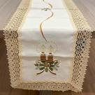 Caminho de Mesa Retangular 40x135cm Natal 101 - Rafimex