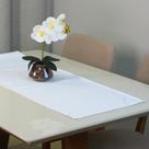 Caminho Trilho de Mesa Basic 130x40cm Liso Tecido Oxford Caminho Trilho de Mesa Basic 130x40cm Liso Tecido Oxford