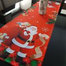 Caminho Trilho de Mesa Natal Papai Noel e Carta Caminho Trilho de Mesa Natal Papai Noel e Carta