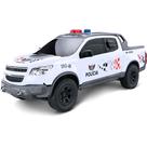Caminhonete da Polícia Carrinho Branco Roda Livre Pick-up Realista PM São Paulo