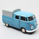 Caminhonete de brinquedo com cabines duplas Mini Welly T1 em escala 1/36
