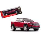 Caminhonete Pick Up Fiat Toro Brinquedo Roma Vinho