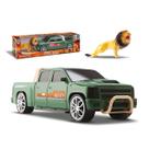 Caminhonete The Safari Road 2000 Infantil com Leão Realista Brinquedo de Aventura e Exploração 35cm Caminhonete The Safari Road 2000 Infantil com Leão Realista Brinquedo de Aventura e Exploração 35cm