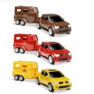 Camionete pick-up rx haras com cavalo sortido - roma 1173