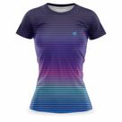 Camisa Academia Feminina Camiseta Caminhada Treino Blusa Absorção Do Suor