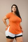 camisa academia feminina longa dry fit blusa