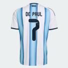 Camisa Adidas Argentina Home 2026 7 R. De Paul