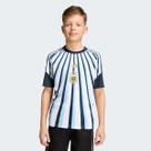 Camisa Adidas Argentina Pré-Jogo I 2026 Juvenil Branca