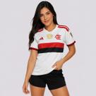 Camisa Adidas Flamengo II 2026 Feminina Patch Campeão Libertadores 2025