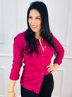 Camisa Alongada Com Bolsos 9126441 Camisa Alongada Com Bolsos 9126441