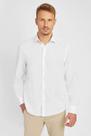 Camisa Aramis Regular Linho E Algodão Branco
