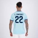 Camisa Argentina Lanes Azul 22 L. Martinez