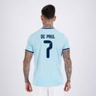 Camisa Argentina Lanes Azul 7 De Paul