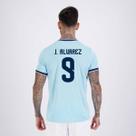 Camisa Argentina Lanes Azul 9 J. Alvarez