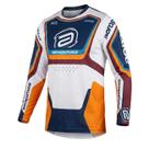 Camisa ASW Image Cyber Branca Laranja Marinho