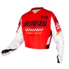 Camisa Asw Image Knight Vermelho Preto Branco