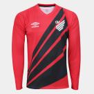 Camisa Athletico Paranaense I 24/25 Torcedor ML Umbro Masculina