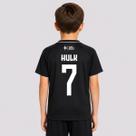 Camisa Atlético Mineiro Berro Infantil Preta 7 Hulk Camisa Atlético Mineiro Berro Infantil Preta 7 Hulk