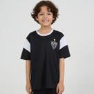 Camisa Atlético Mineiro Estremecer - Infantil Tamanho:10Cor:Preto Camisa Atlético Mineiro Estremecer - Infantil Tamanho:10Cor:Preto
