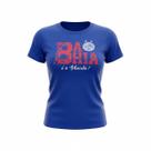 Camisa Bahia Esquadrão Basic Algodão Azul - Feminino Tamanho:MCor:Azul Camisa Bahia Esquadrão Basic Algodão Azul - Feminino Tamanho:MCor:Azul