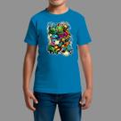 Camisa Básica Casual Manga Curta Gola Redonda The Estamp