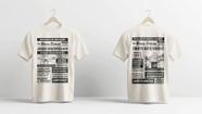 Camisa Básica - Jornal Camisa Básica - Jornal