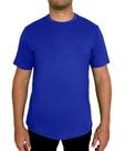 CAMISA BÁSICA MASCULINA ALGODÃO PREMIUM Azul