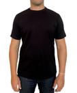 CAMISA BÁSICA MASCULINA ALGODÃO PREMIUM Preta