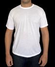 CAMISA BÁSICA MASCULINA POLIÉSTER MALHA PP Branca